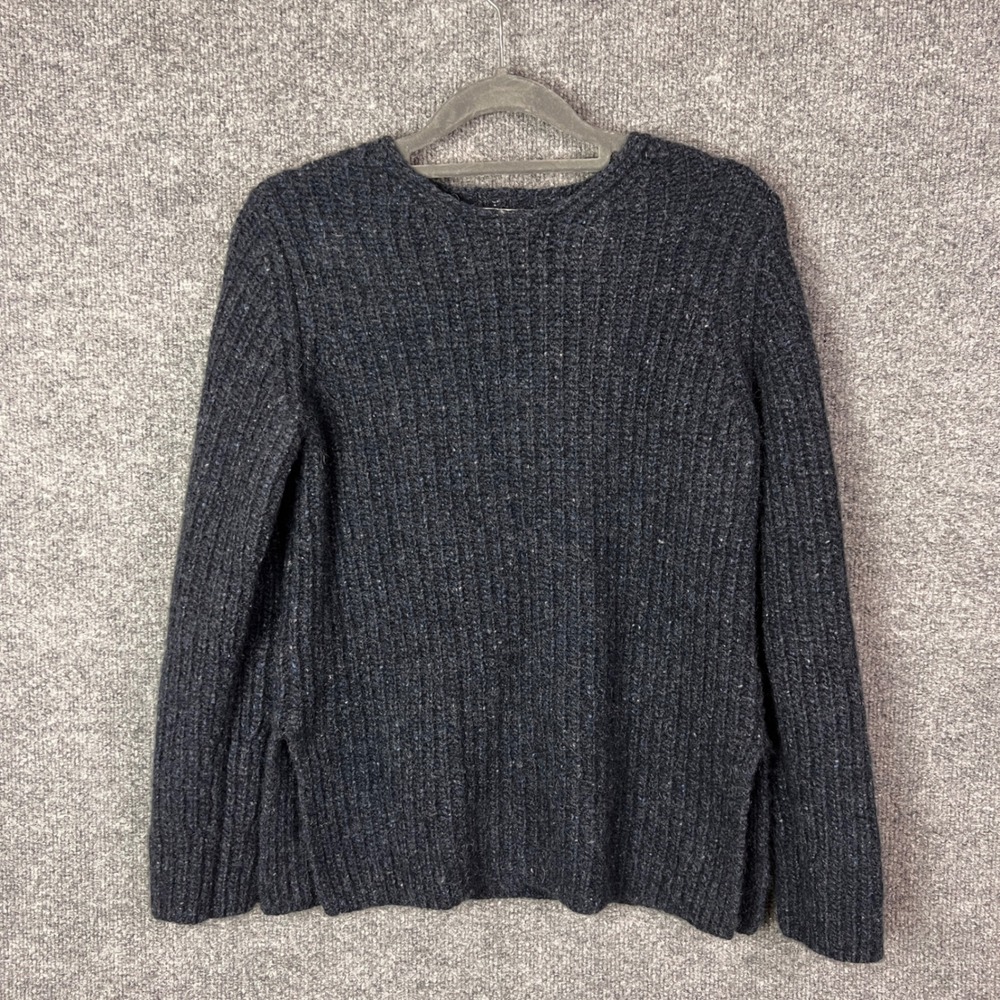 Vince Cashmere Ribbed‎ Knit Sweater Women's XSmall  Blue Long Sleeve